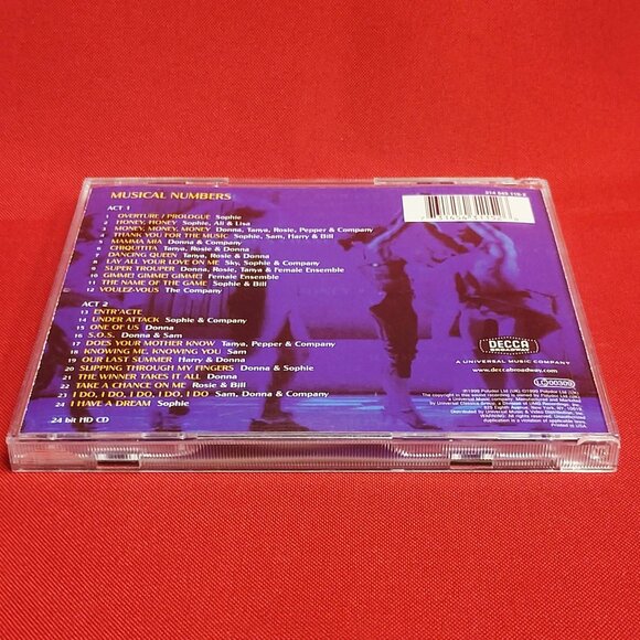 Mamma Mia The Musical Based on The Songs of ABBA CD 1999 - Picture 4 of 8